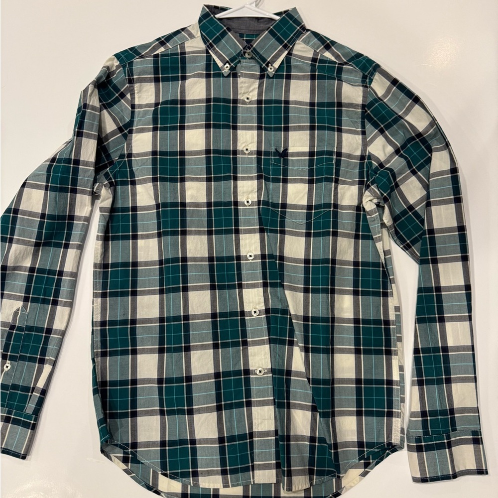 American Eagle Mens Button Up Size Small